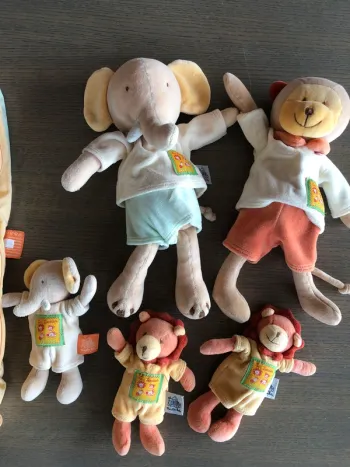 Peluches Moulin Roty