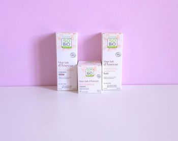 Lot beauté bio complet – soins « Mon Lait d’Ânesse » SO’BIO étic