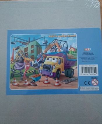 Puzzle 35 pièces. Jack le camion-benne