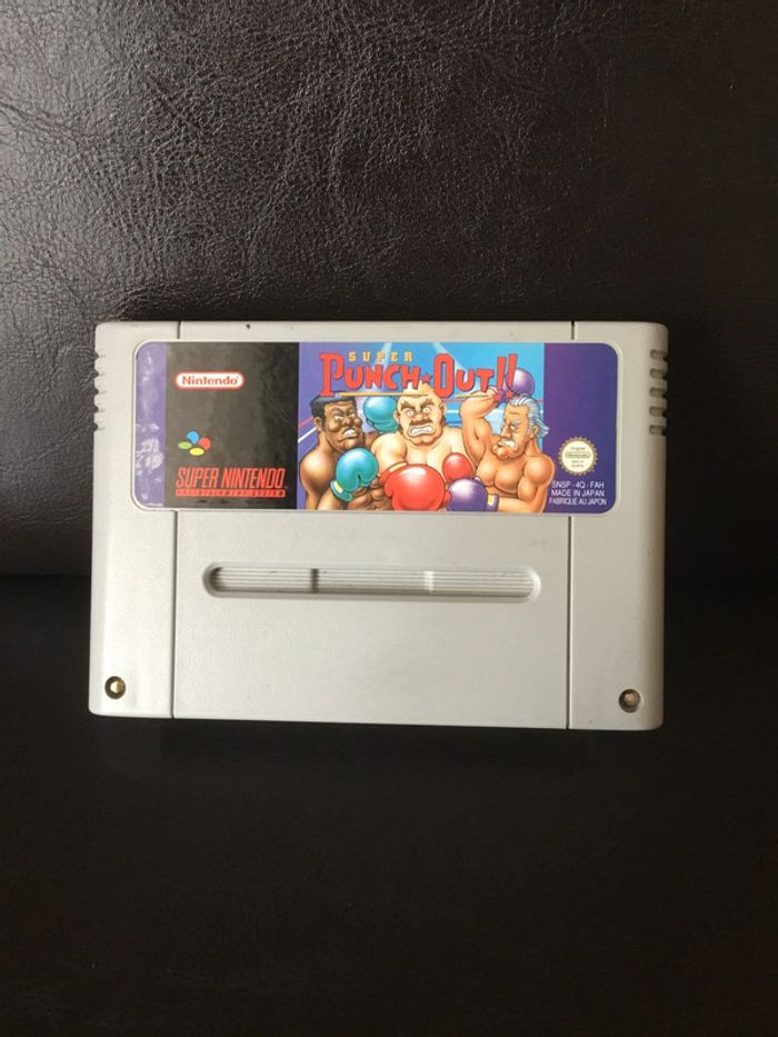 Jeu Snes Super Punch Out pal Fah