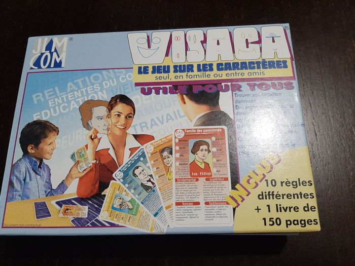 Jeu de société Vintage - VISAGA - - photo numéro 2
