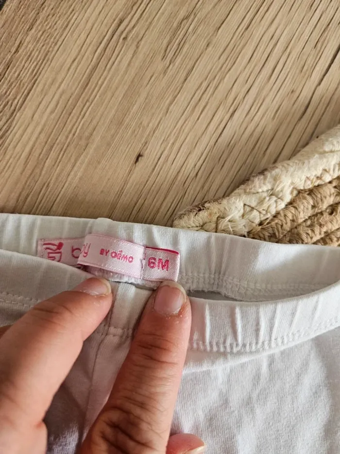 Ensemble robe +leggins 6 mois - photo numéro 4