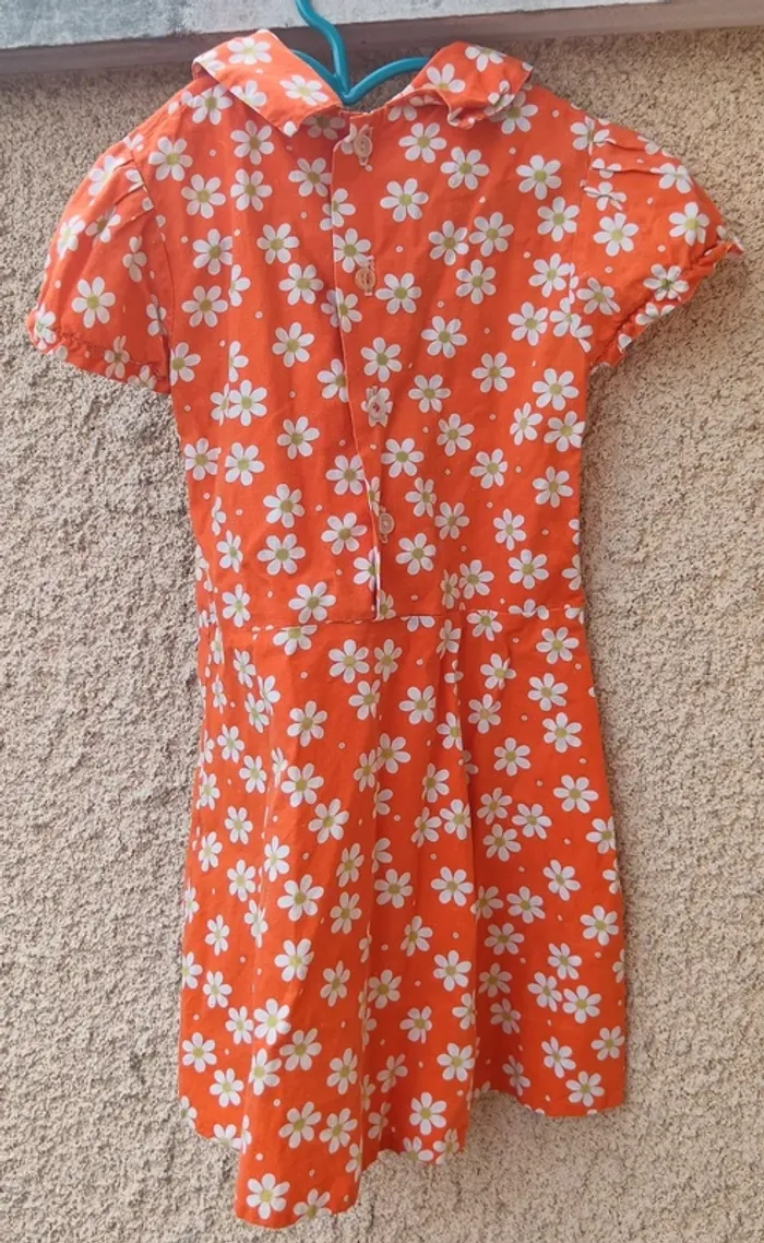 Robe orange vintage - photo numéro 2