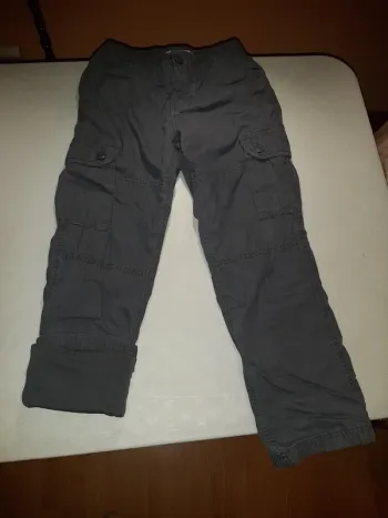 Pantalon cargo doublé