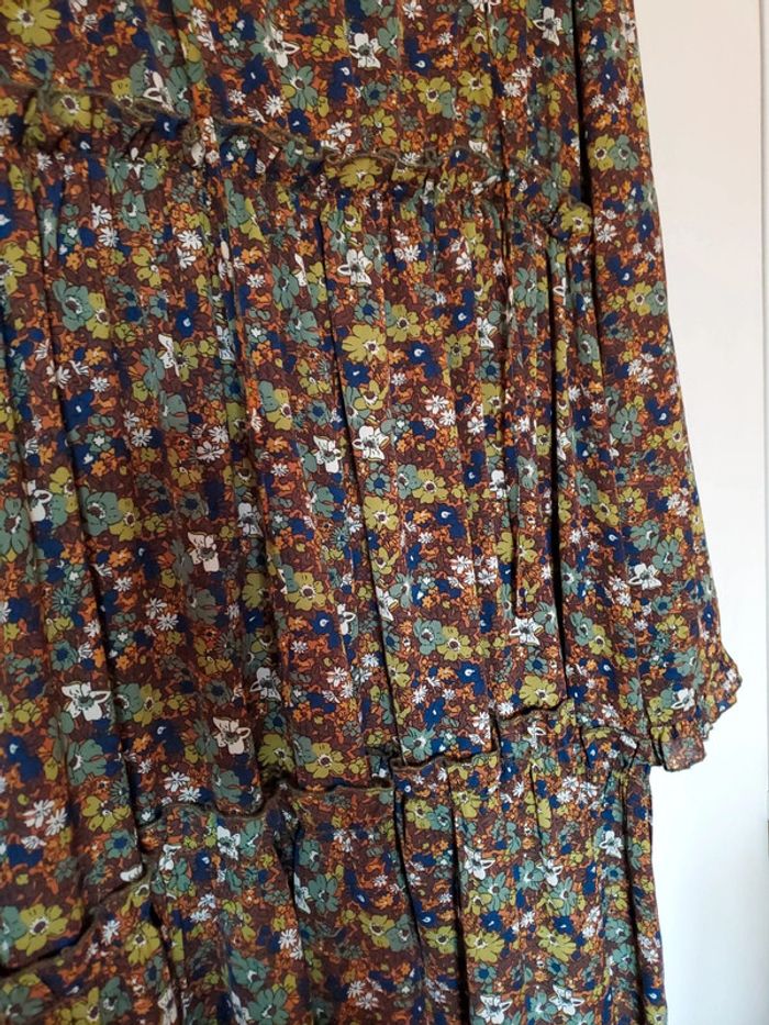 Robe à fleurs manches longues - photo numéro 6