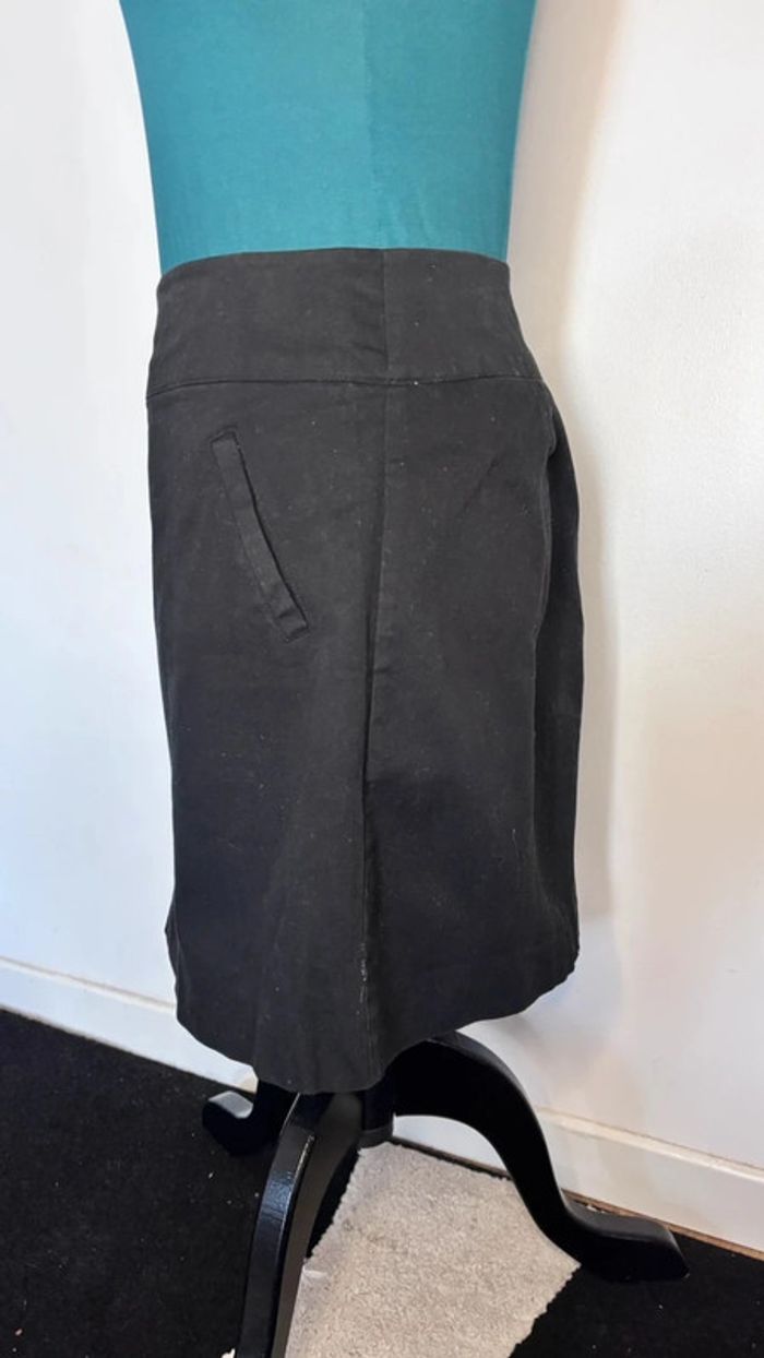 💕 mini jupe noire taille 36 s #camaieu - photo numéro 4
