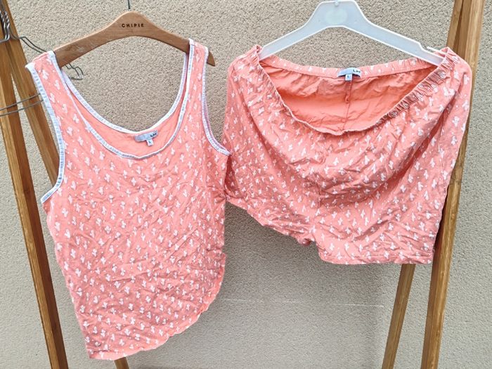 Pyjama débardeur short taille L