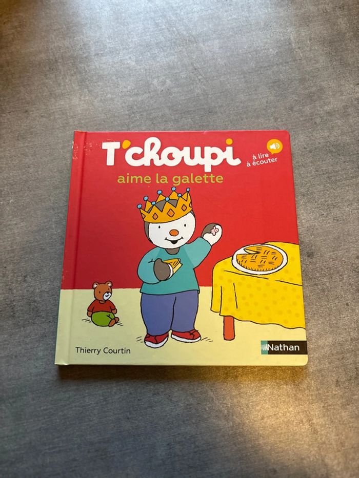 Livre T’choupi aime la galette