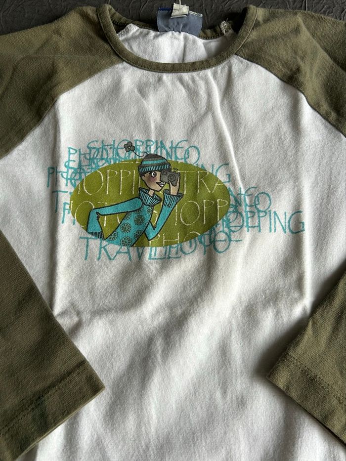 Lot 3 t-shirts manches longues petite fille - photo numéro 5
