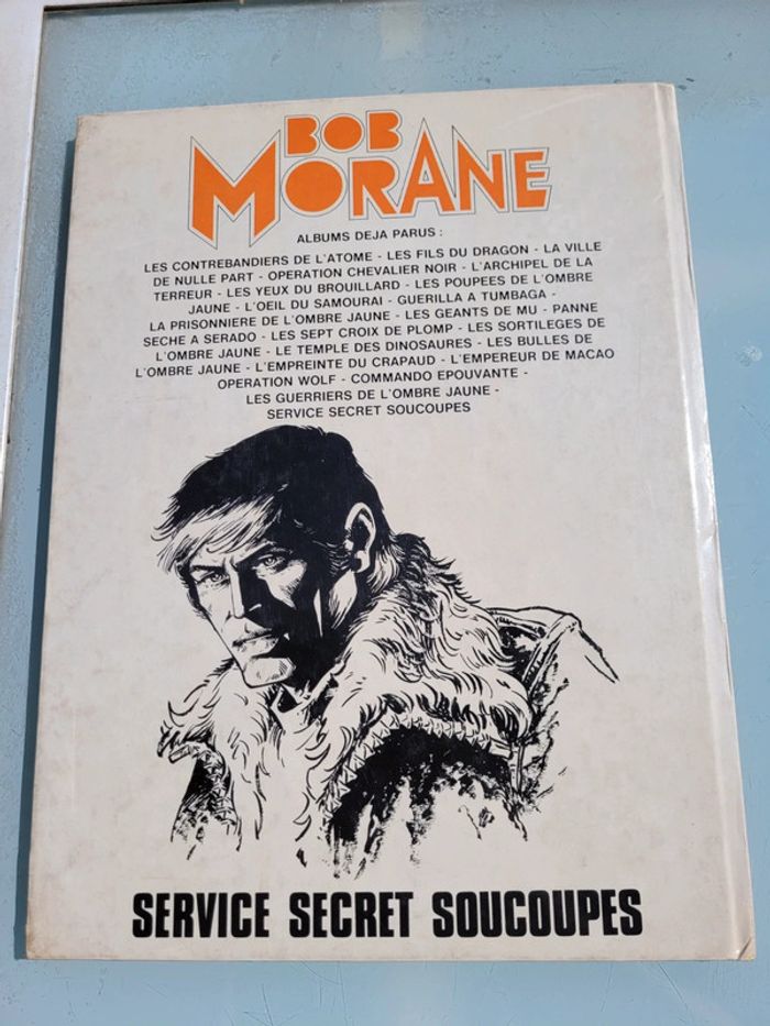 BD Bob Morane Service Secret Soucoupe EO cotée Lombard (17) - photo numéro 10