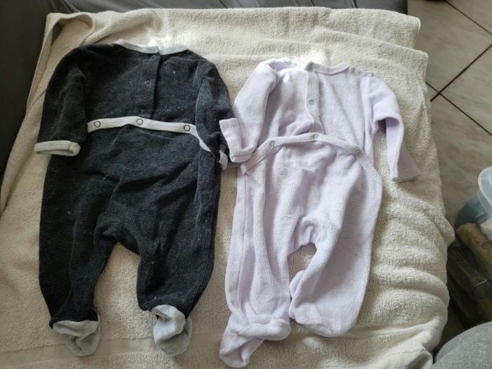 Lot de 6 pyjamas garçon 1 mois - photo numéro 6