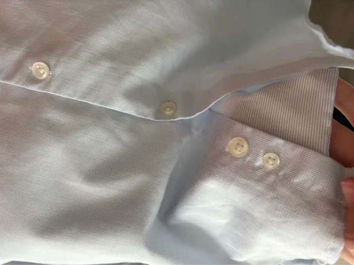 Chemise bleu clair Slim fit Celio taille M - photo numéro 11