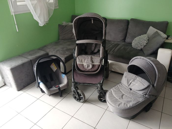 Poussette 3en1 kinderkraft