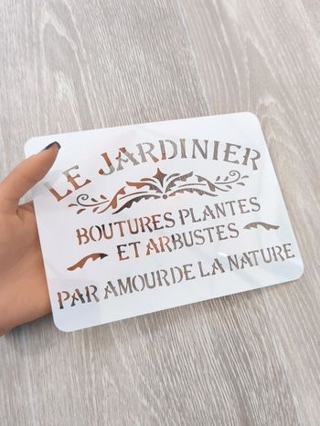 Pochoir Emblèmes Vintage