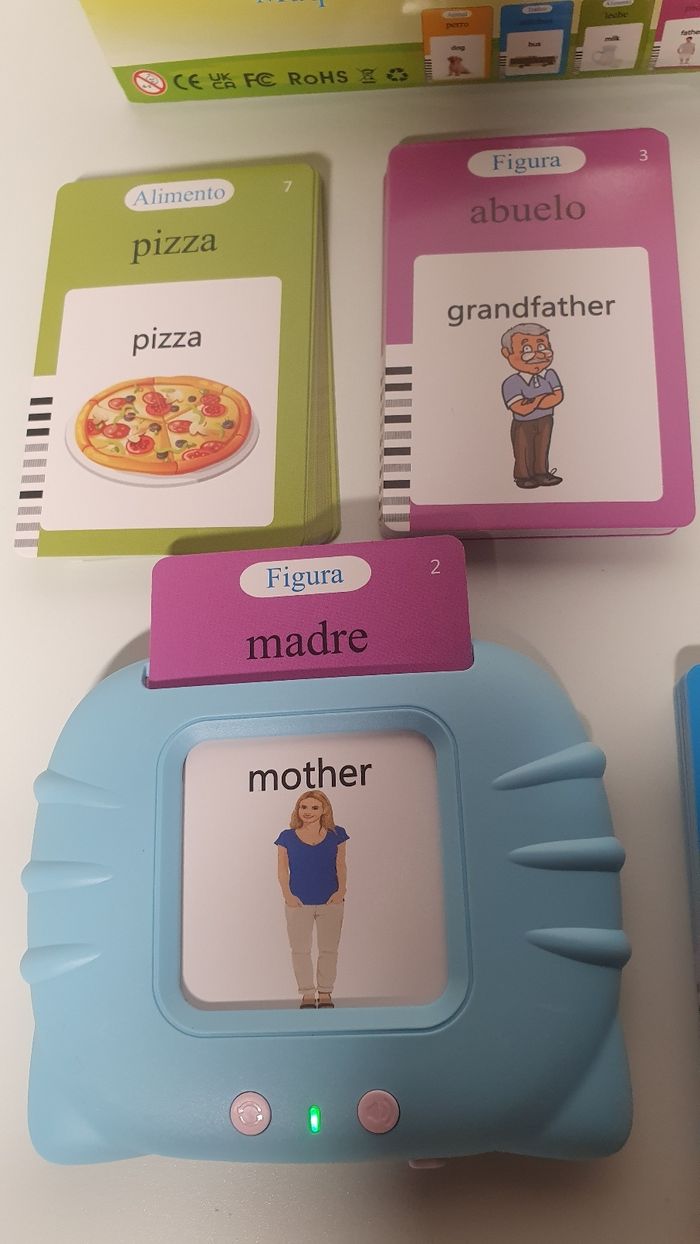 Dispositif parlant Anglais/ Espagnol + 224 cartes - photo numéro 2