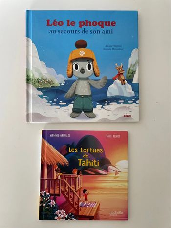 Livre enfant Léo le phoque
