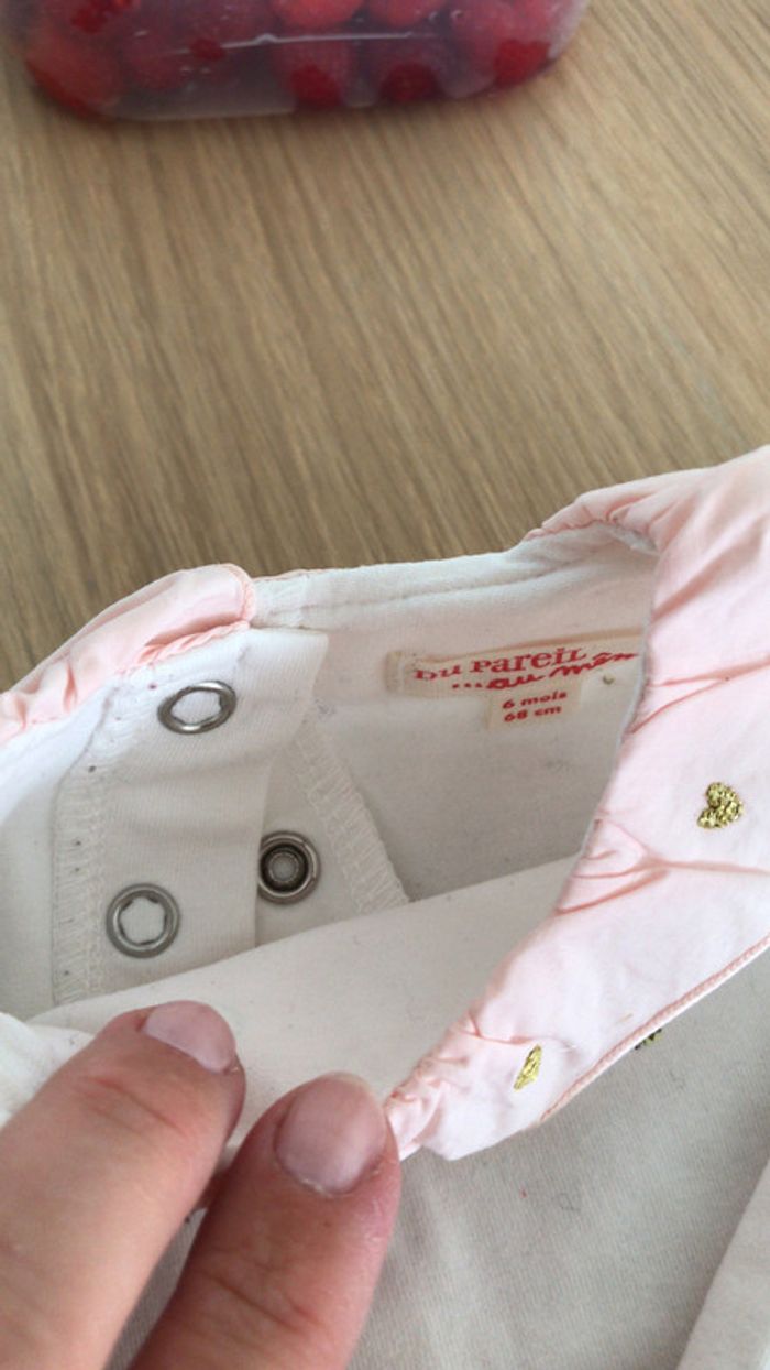 Body fille du pareil au même - photo numéro 5