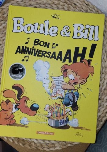 Livre Boule & Bill - Bon anniversaire