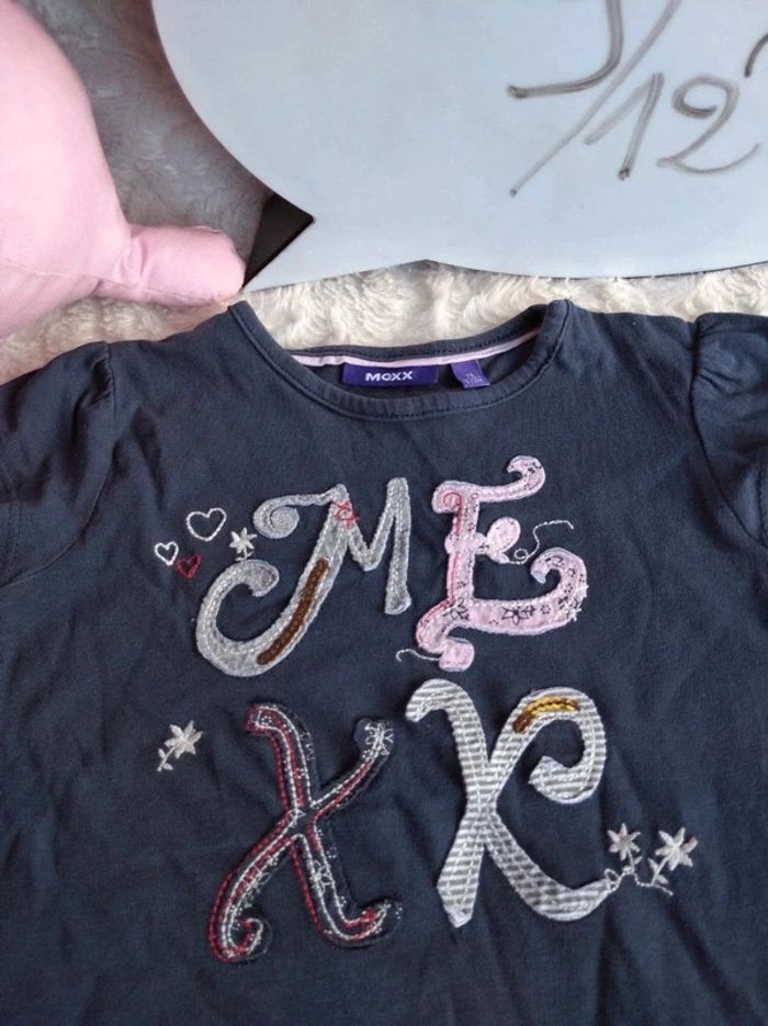 Ensemble (tee shirt manches courtes+legging) Fille 9/12 mois Mexx Fleurs - photo numéro 5