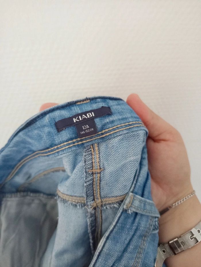 Mini short en jeans fille w - photo numéro 4