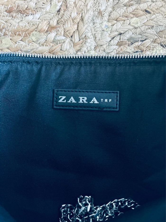 Joli sac pochette Zara argenté - photo numéro 5
