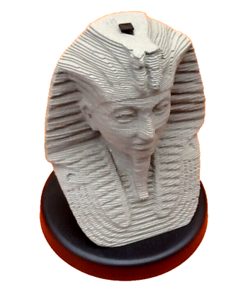 Sculpture 3-D Puzzle  Pharaon Egyptien Toutânkhamon