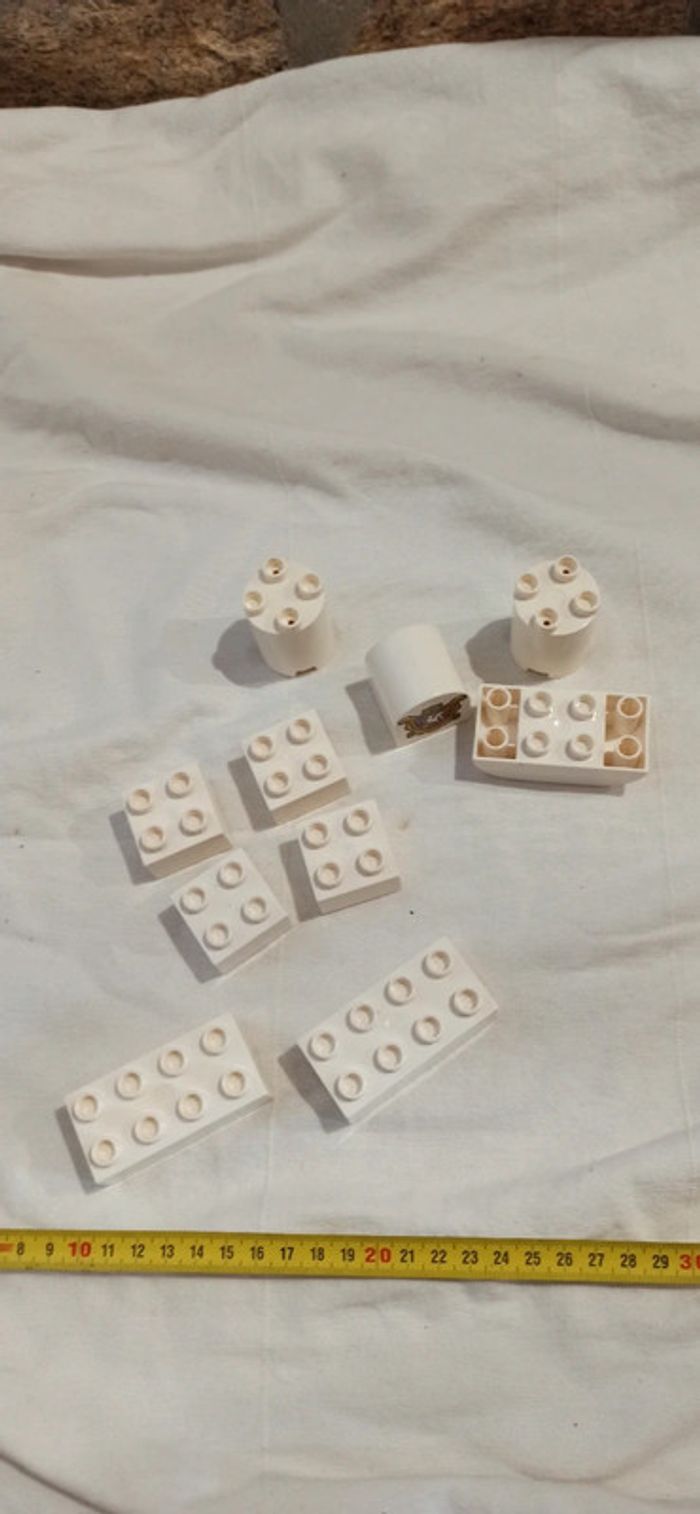 Briques lego duplo blanches - photo numéro 6