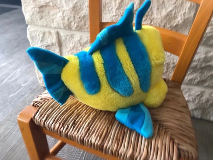 Peluche Polochon Disney vintage 1993 - La petite sirène - très bon état - photo numéro 6