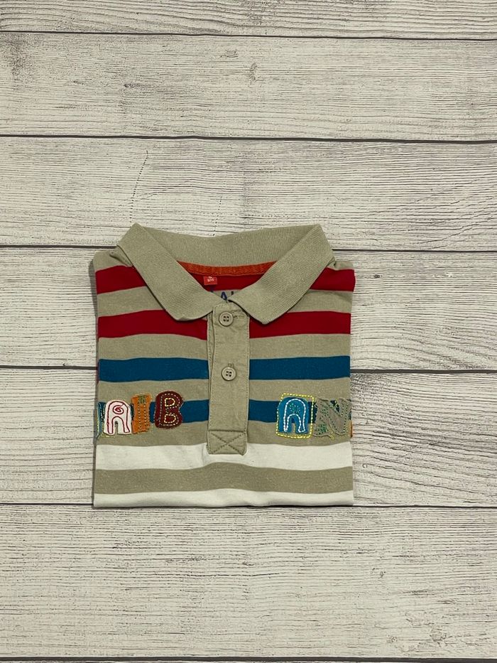 Tissaia - Polo à rayure - 5 ans