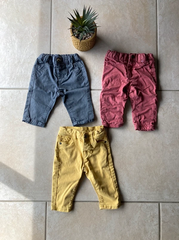 Lot de 3 pantalons garçon taille 3 mois