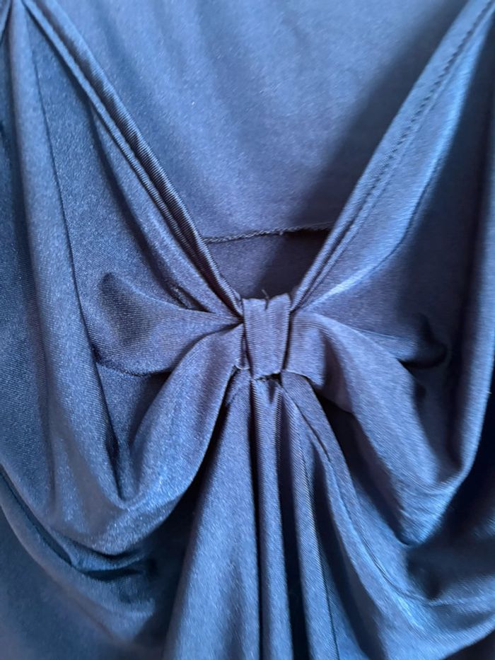 Débardeur bleu marine à nœud Shein Curve - Taille 1XL - photo numéro 2