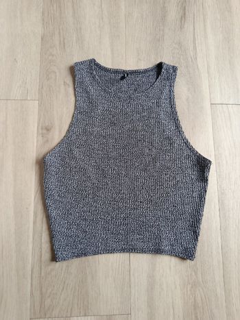 Haut court gris taille XS 