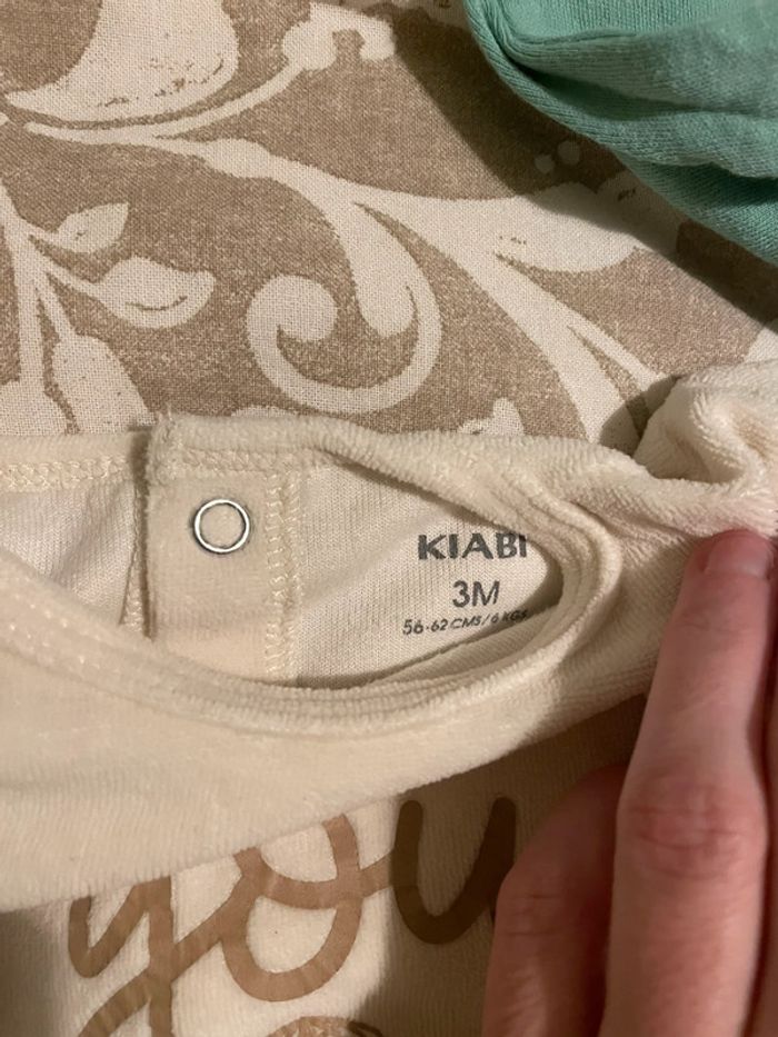 Lot 5 pyjamas 3 mois - photo numéro 4