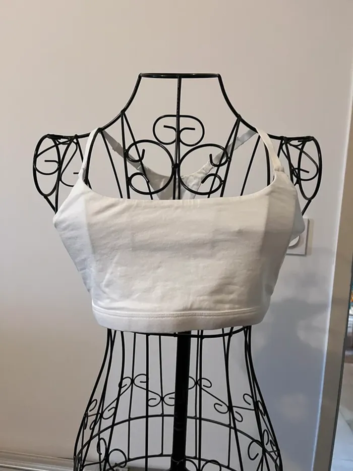Brassière blanche