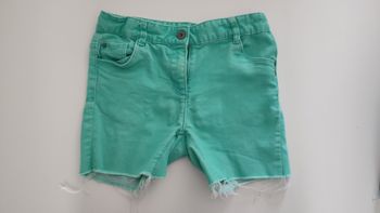 Short en jean vert 12 ans Verbaudet