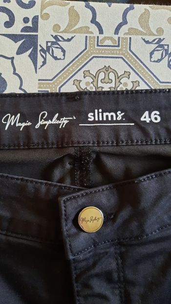 pantalon femme noir taille 46 en