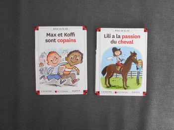 Livres: Ainsi va la vie: Max et Koffi sont copains/Lili a la passion du cheval