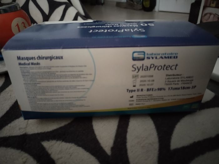 Masques chirurgicaux haute filtration neufs - photo numéro 3
