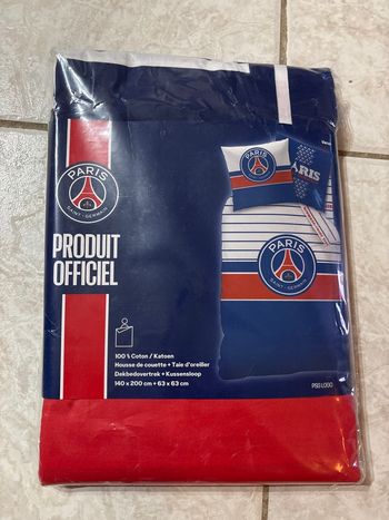 Housse couette PSG neuve 