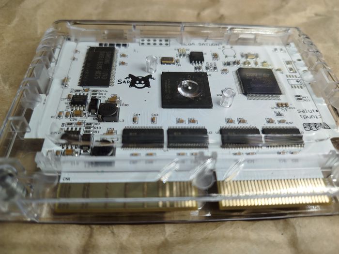 SEGA Saturn SAROO / Firmware 0.7 / MicroSD 256Go Fullset PAL + Sel. US/JAP - photo numéro 4