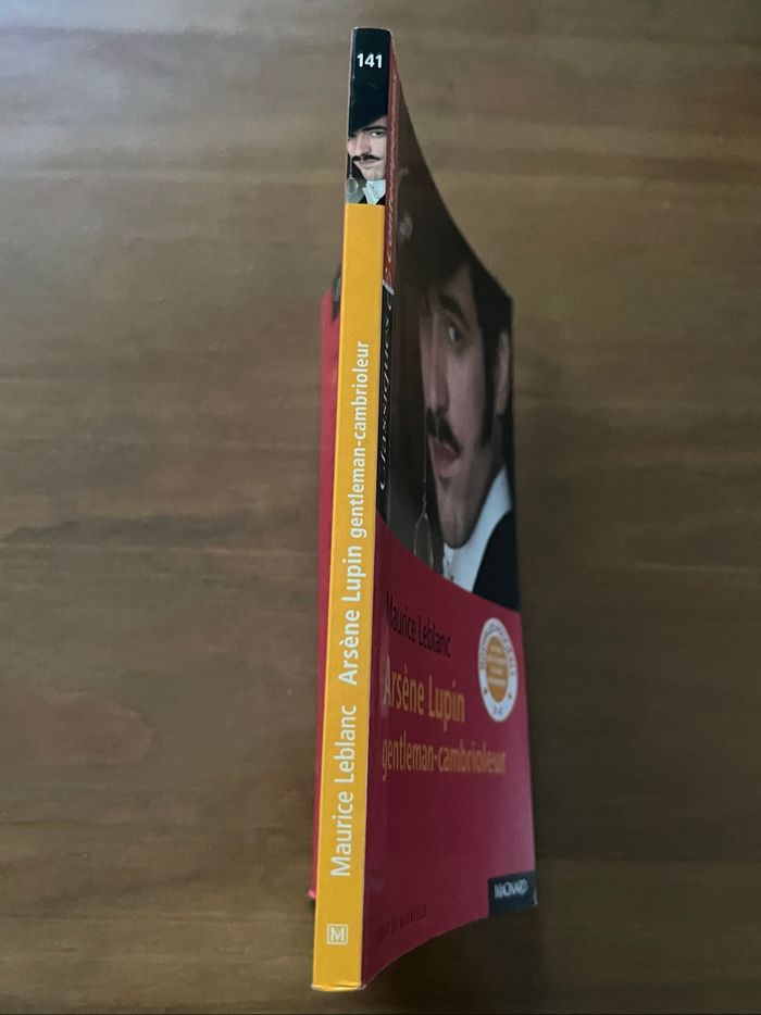 Livre Arsène Lupin Gentleman cambrioleur Maurice  Leblanc Magnard - photo numéro 3