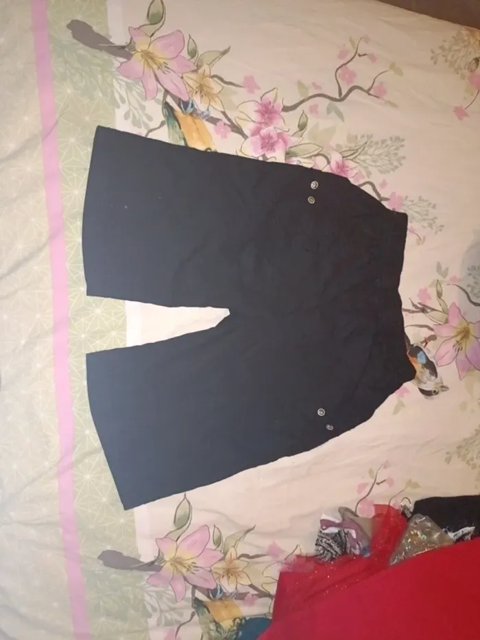 Bermuda noire femme taille 1 36