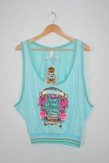 Haut Kiss me Psssy neuf étiqueté taille M/L