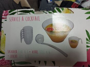Service a cocktail