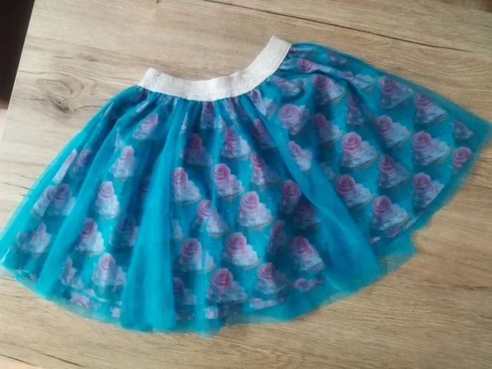 Jupe cup cake et tulle taille 5 ans
