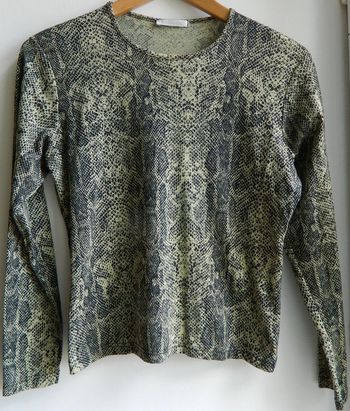 T shirt manches longues "Agnes Flo" T M