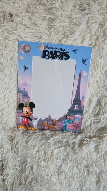 Cadre photo disney mickey paris tour eiffel photo pass 15 x 20 disneyland paris