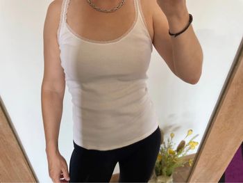 Débardeur blanc simple