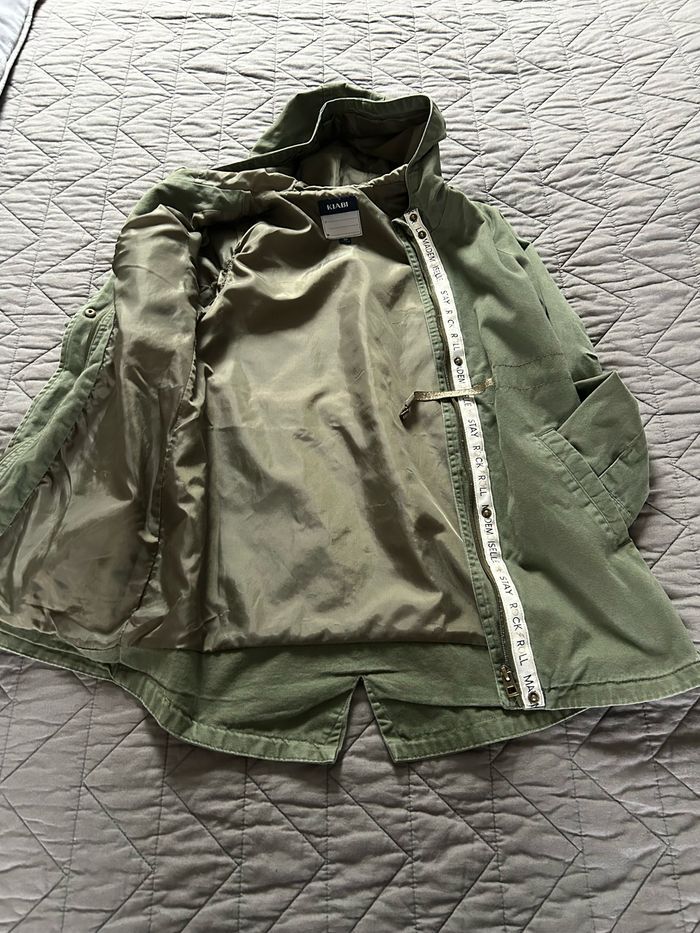 Manteau /veste mi-long mi saison enfant fille - photo numéro 2