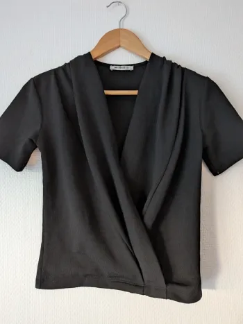 Haut drapé zara